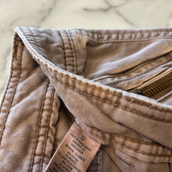 Banana Republic Womens Tan Jean-Style Shorts - Picture 2 of 3